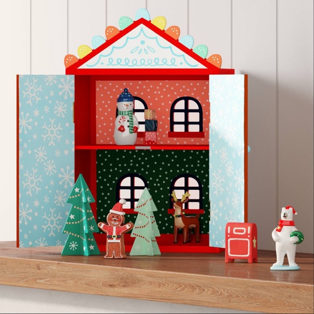Target Wondershop Gingerbread figurine set Holiday Featherly friends bird